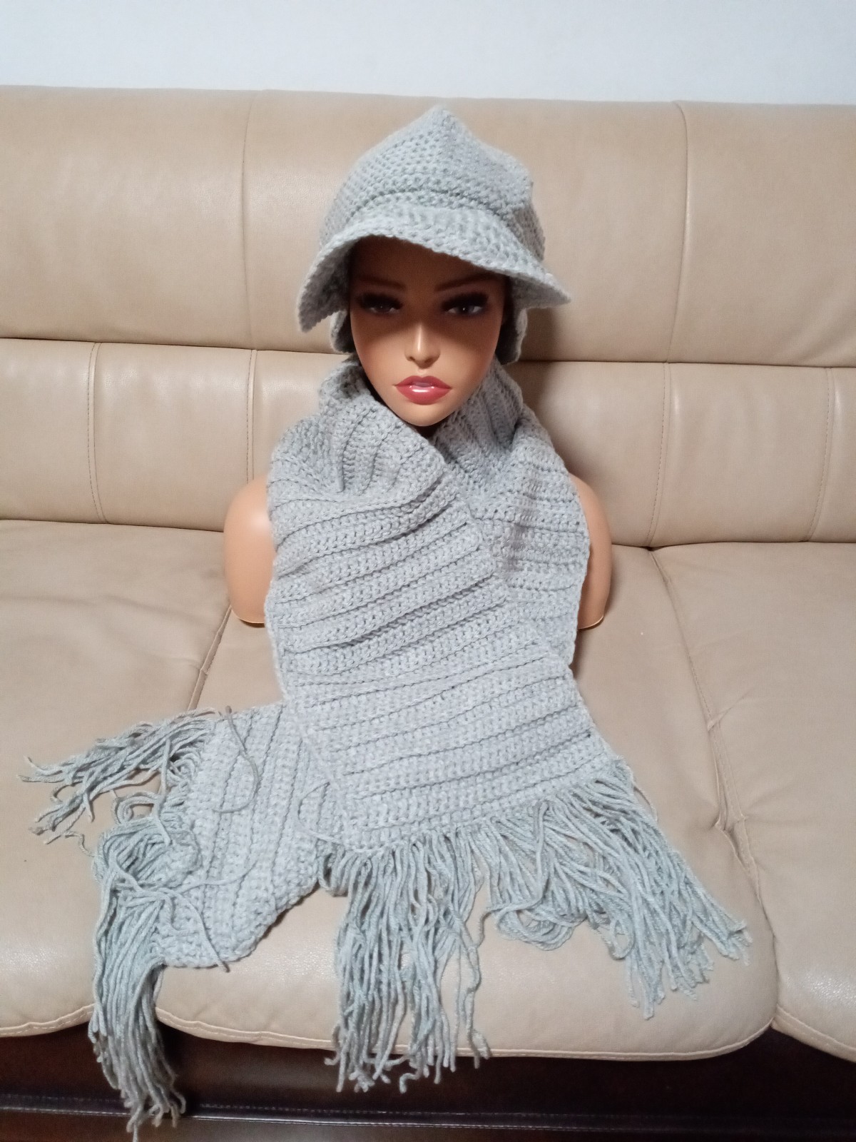 Adult Hat and scarf set
