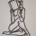 sneaker decor, shoe decor, simple line art, home wall art, nike poster