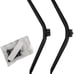 OEM Replacement TV Base Stand Legs LD707F-WJ30-01 for ONN Televisions, Screws In