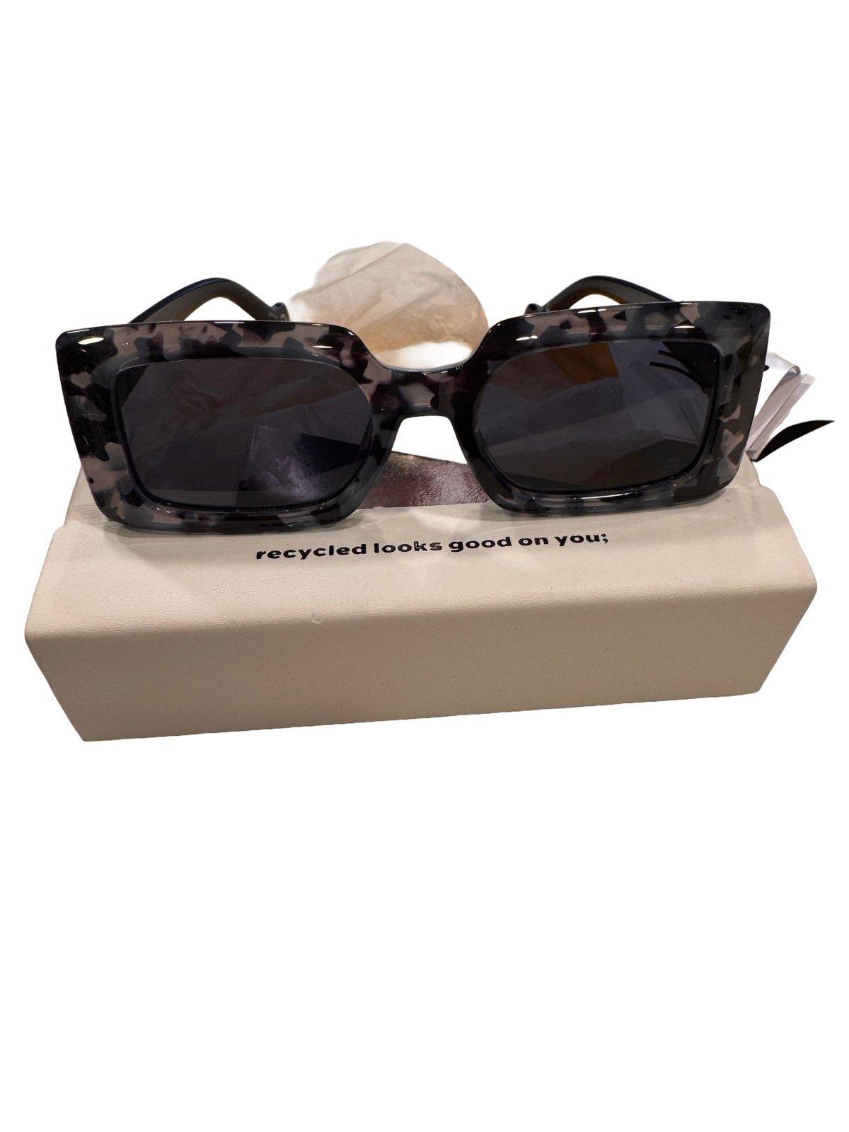 Szade Women’s sunglasses Stoned Saxe/Elysium Black Ink NEW In Box With Case