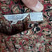 Bohemian Floral 100% Silk Flowy Skirt