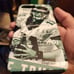 Fanatics.com autographed Carson Wentz phone case Philadelphia Eagles