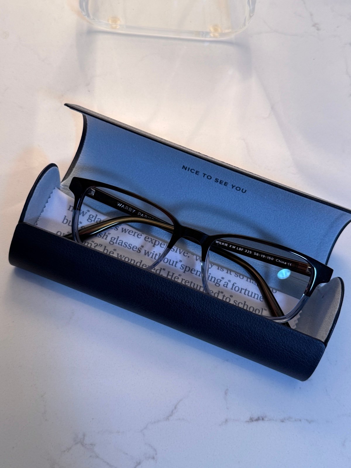WARBY PARKER WILKIE XW Eastern Bluebird Fade