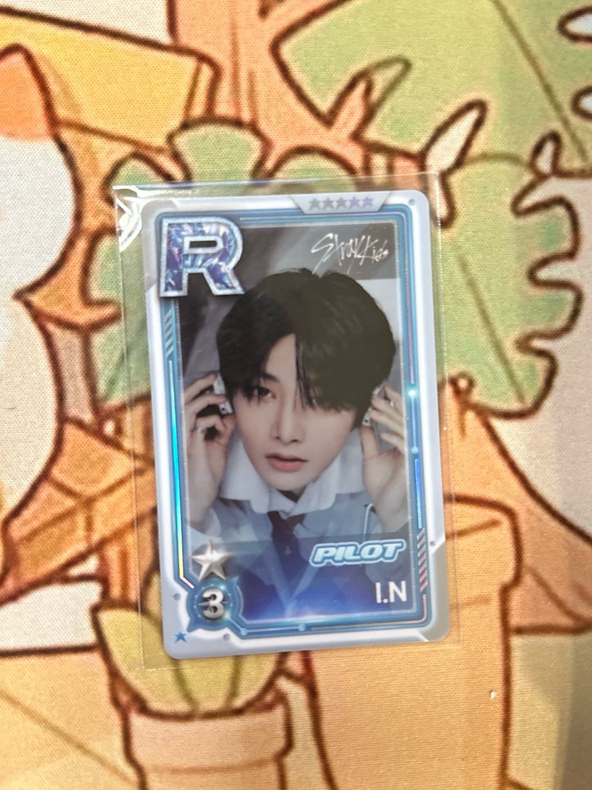 STRAY KIDS - SSJYP 3rd Fan Meet Exclusive PVC PHOTOCARD - I.N