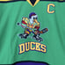 Headgear Classics Mighty Ducks Conway #96 Hockey Jersey Retro Movie Green 3XL