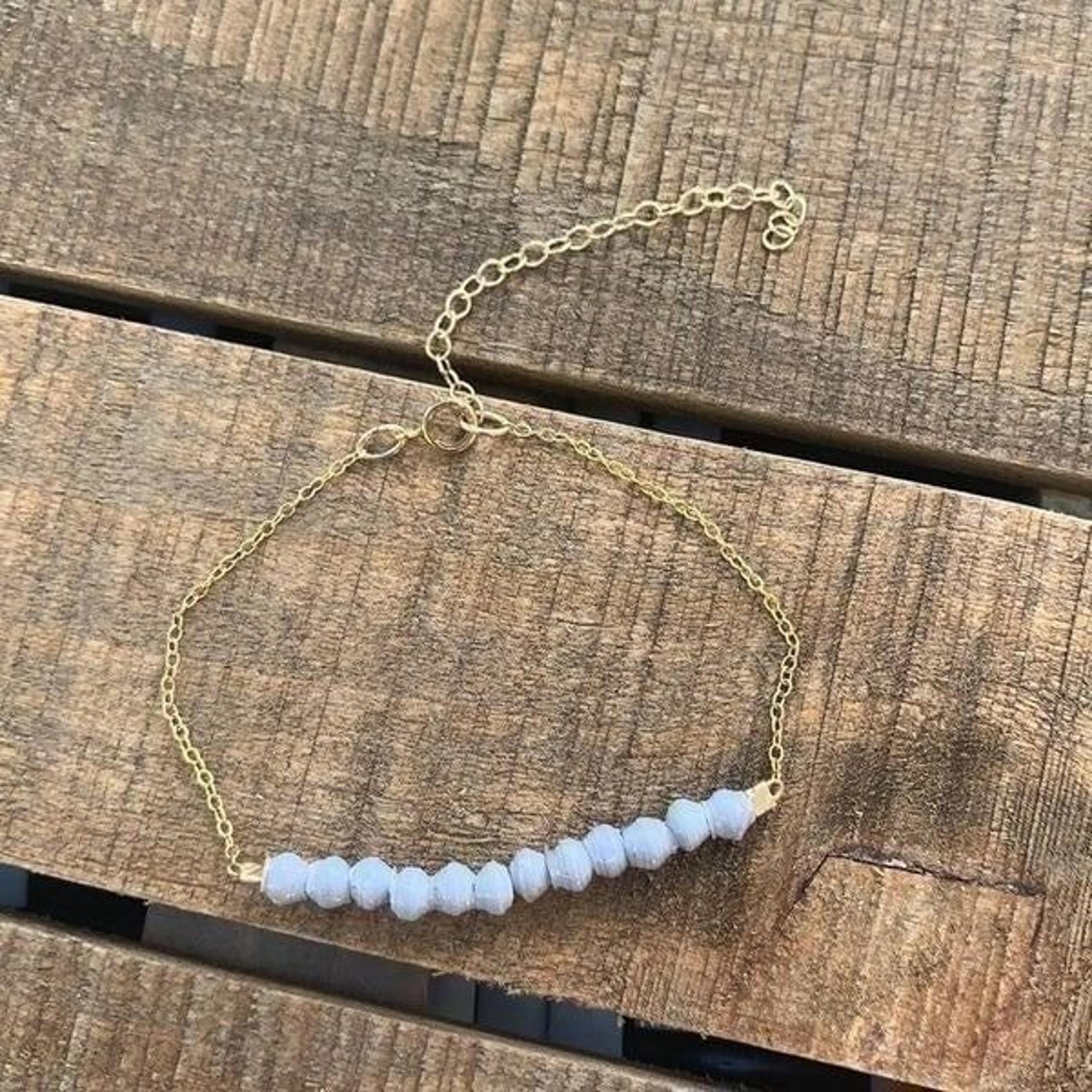 NWT 31 Bits Lana Bracelet, Grey