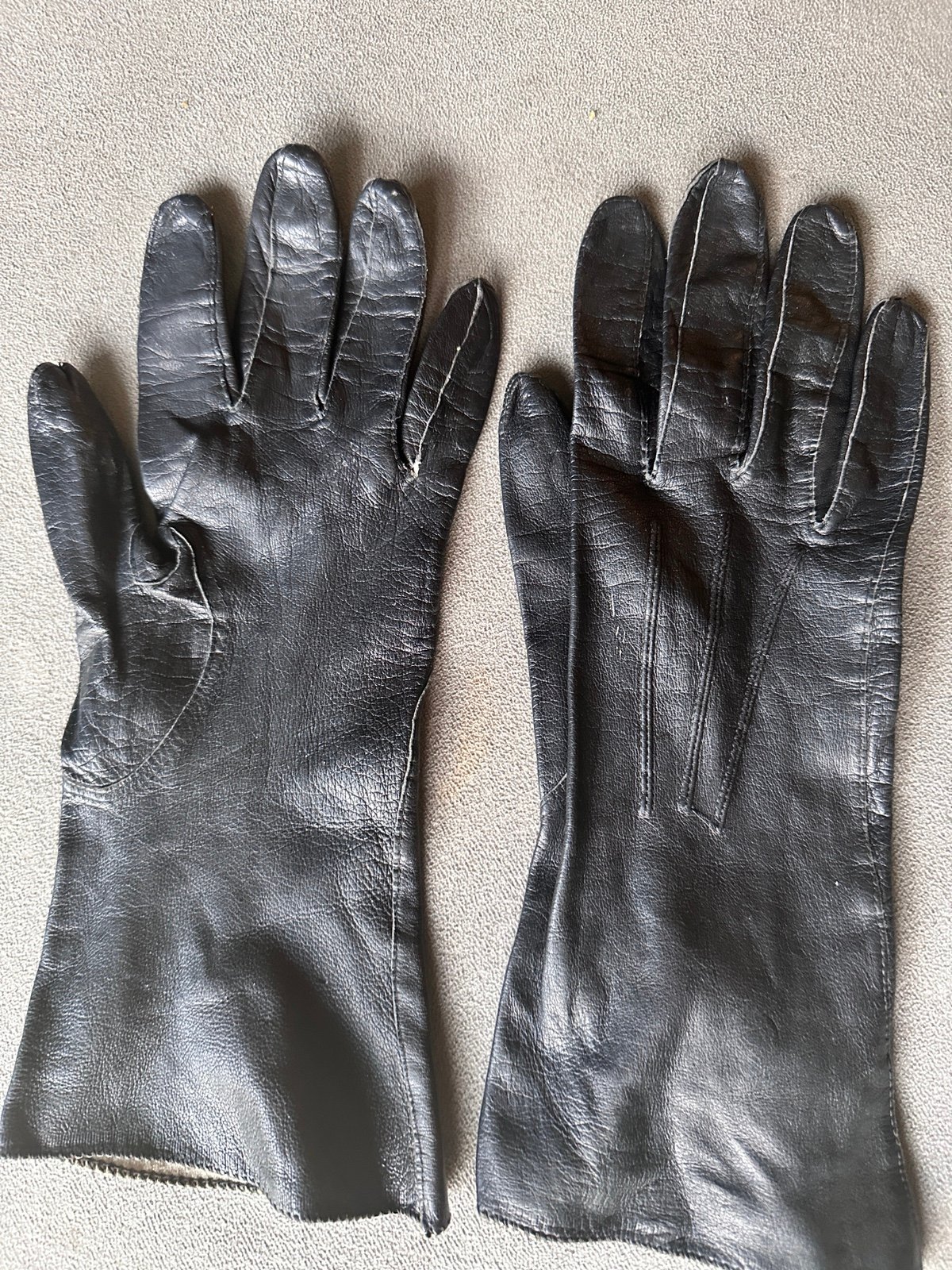Vintage Leather Gloves