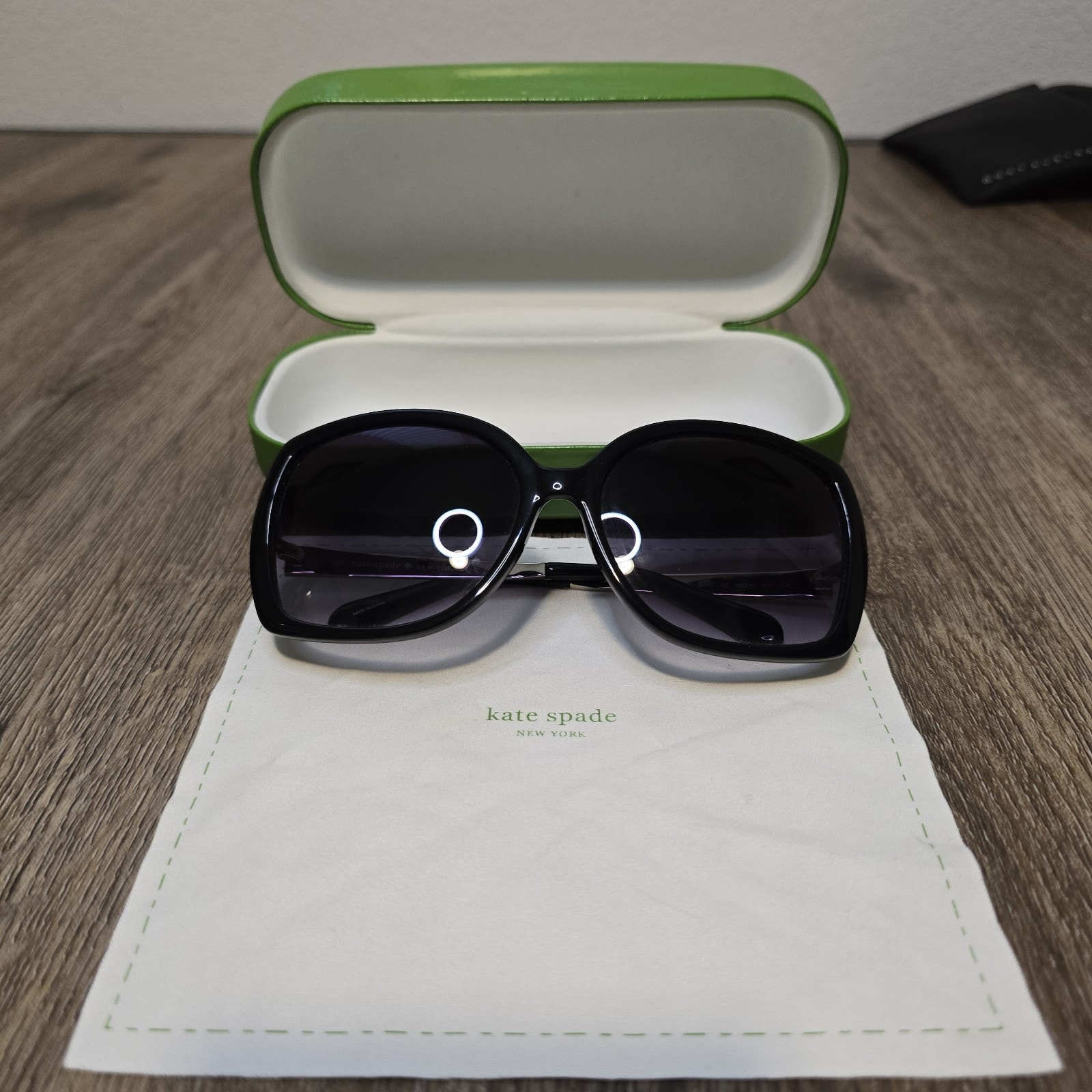 Women’s Black Kate Spade Sunglasses
