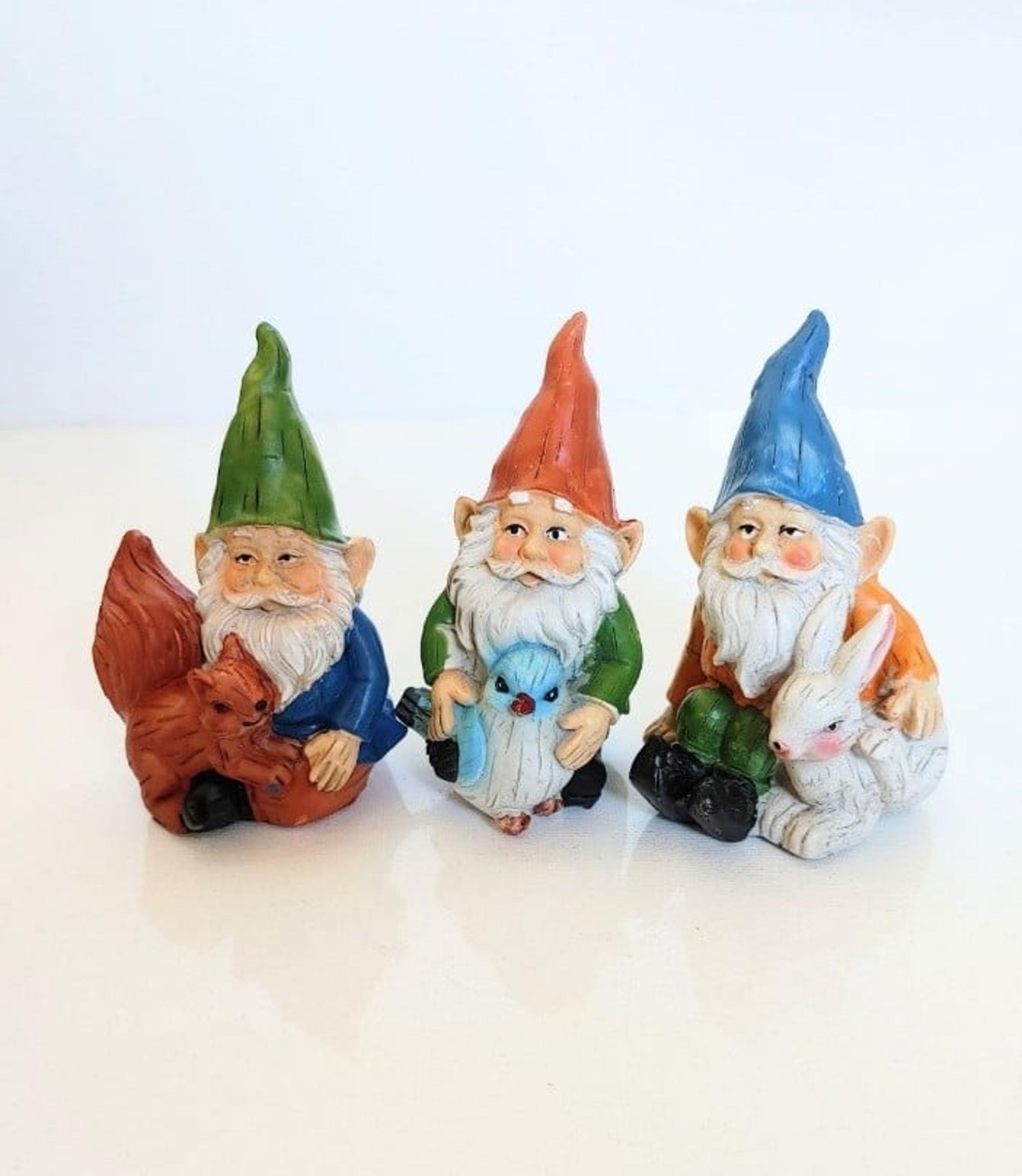 Easter Cute Spring Gnomes Tier Tray Decor