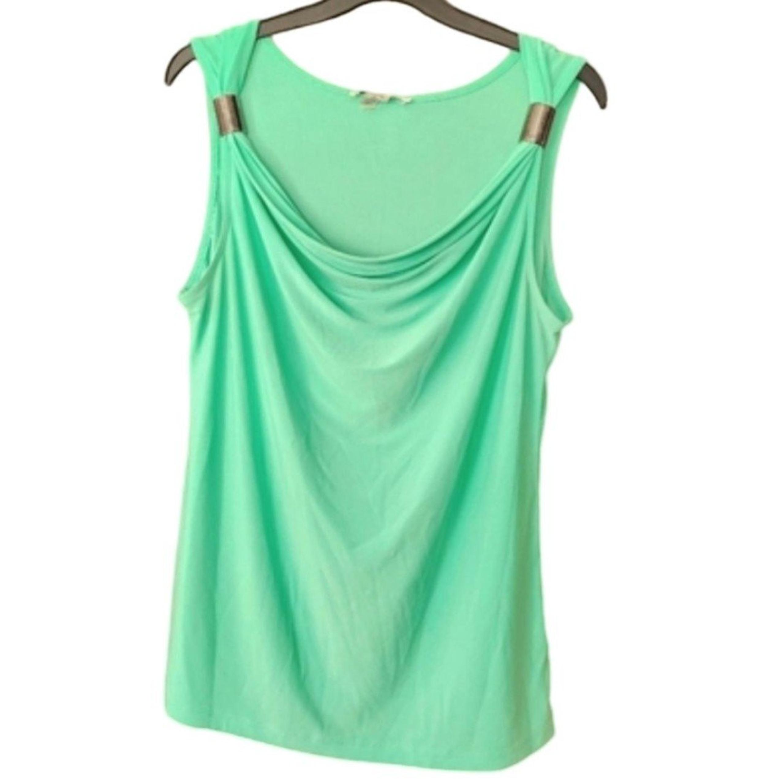 Kenneth Cole New York Green Medium Tank Top
