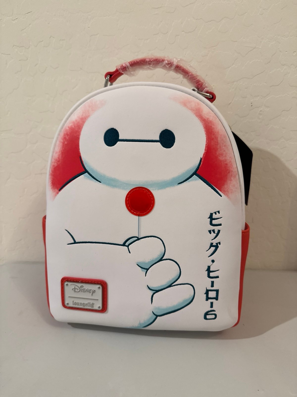 Loungefly Disney Big Hero 6 Baymax Lollypop Backpack NWT