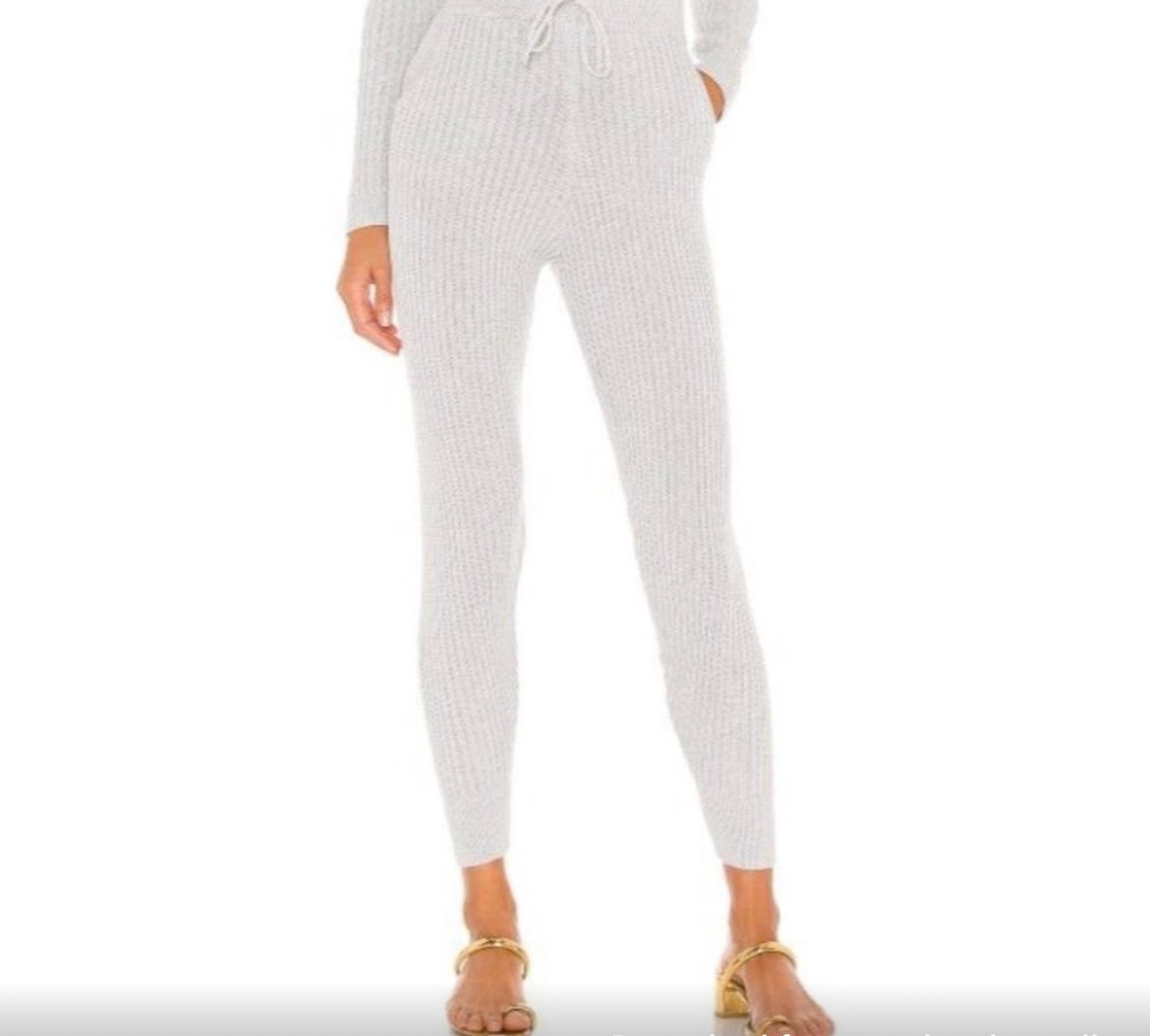 NWT Majorelle Georgia Knit Pants in Heather Grey M