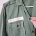 REEVES x VINTAGE MILITARY 60s US Army OG 107 Type 1 Sateen button up