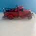 Vintage Red Metal Fire Truck