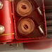 Vintage Red Metal Fire Truck