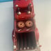Vintage Red Metal Fire Truck