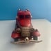 Vintage Red Metal Fire Truck