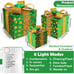 Set of 3 Lighted Gift Boxes St.Patrick's Day Decorations Green Box