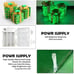 Set of 3 Lighted Gift Boxes St.Patrick's Day Decorations Green Box