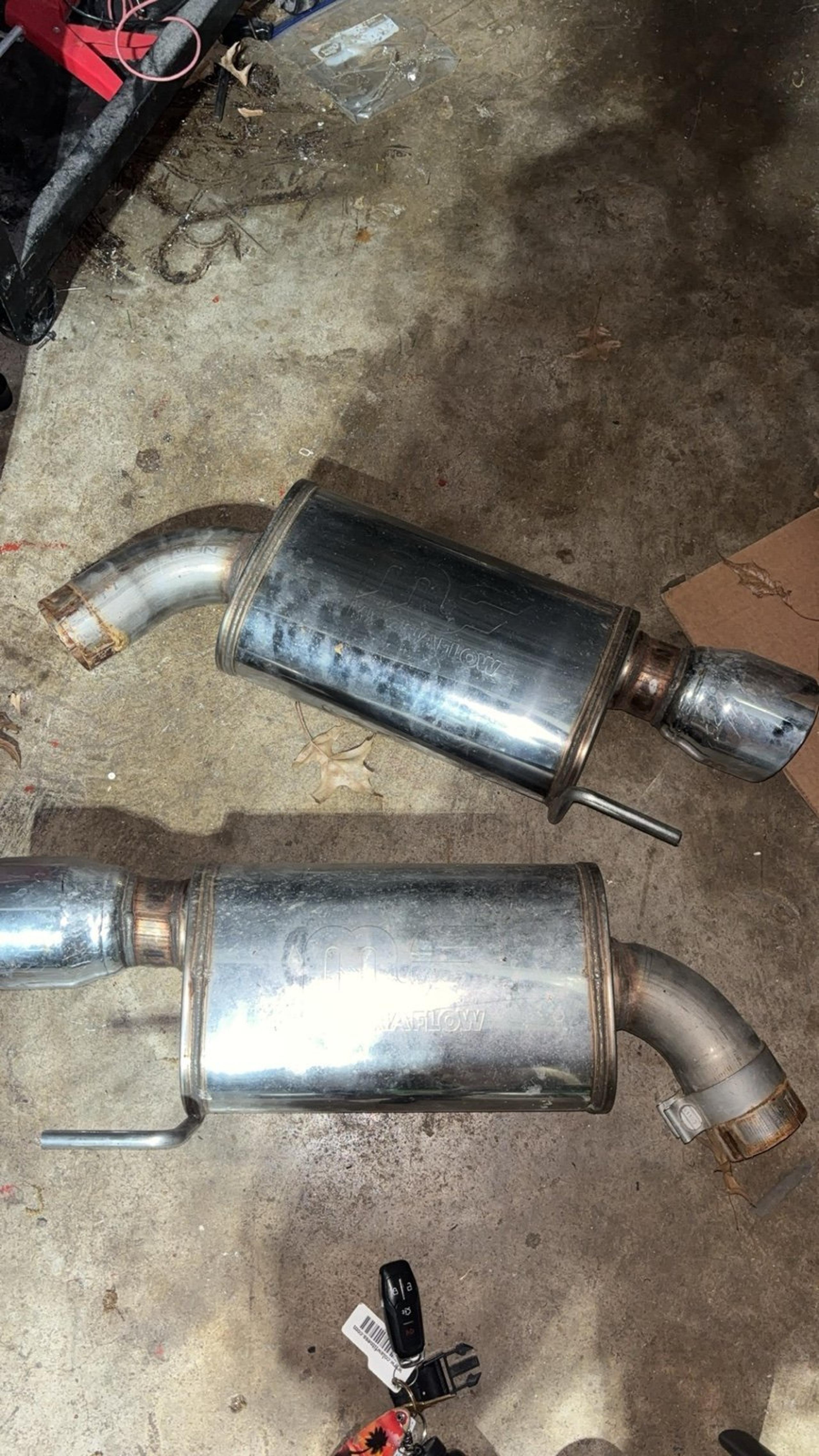 2015-2023 mustang gt magna flow axle back