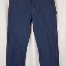 Vintage Red Kap Carpenter Jeans Deadstock Blue DENIM Mens 34x33 Orange Stitching
