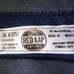 Vintage Red Kap Carpenter Jeans Deadstock Blue DENIM Mens 34x33 Orange Stitching