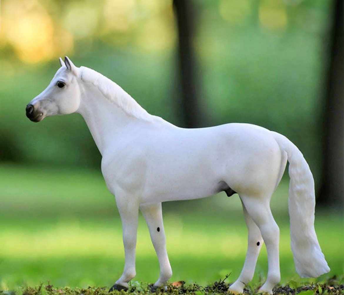 Breyer horse snowman