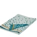 Done by Deer Knitted Baby Blanket Blue Dots Print