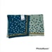 Done by Deer Knitted Baby Blanket Blue Dots Print