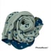 Done by Deer Knitted Baby Blanket Blue Dots Print