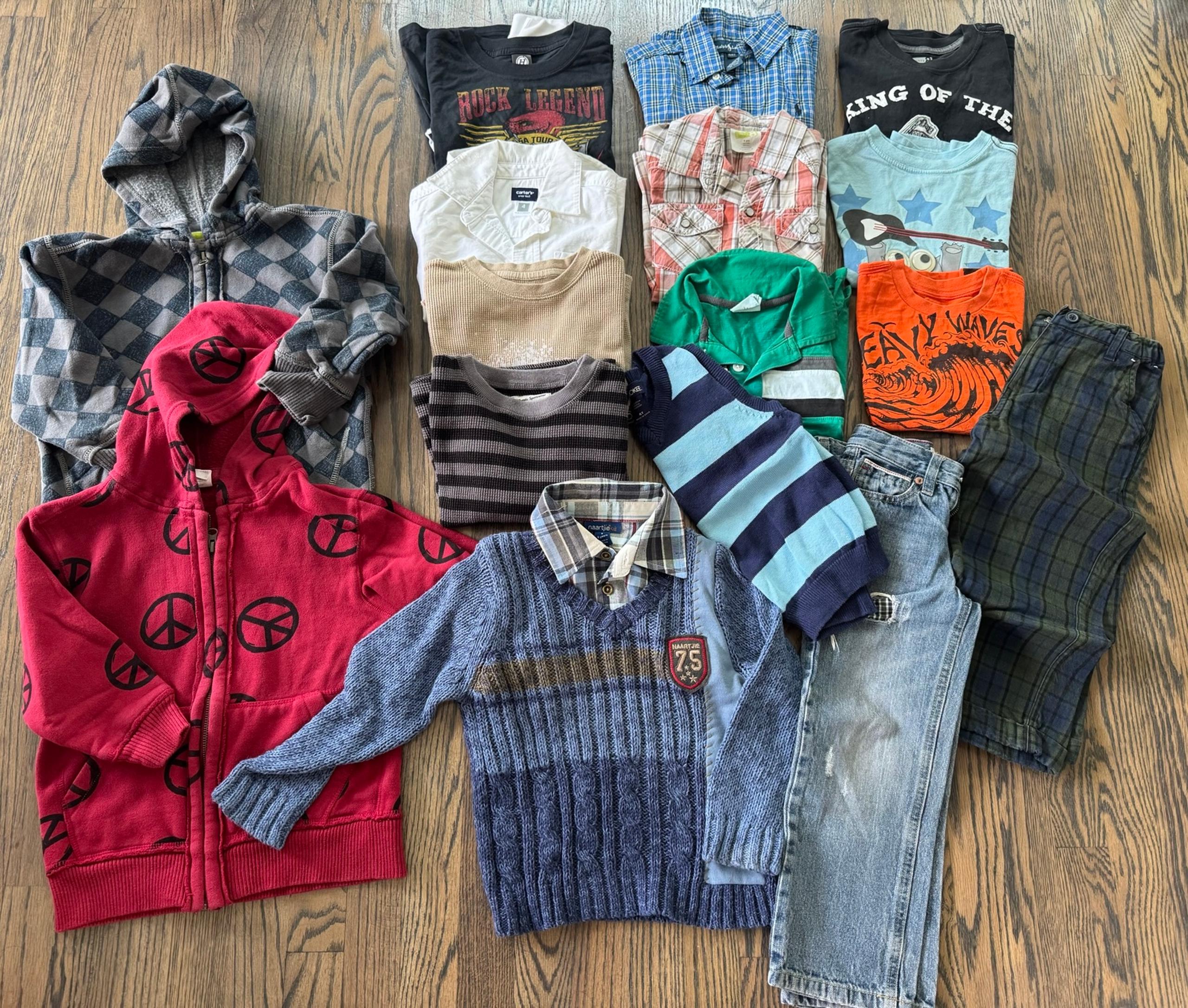 4T boys bundle of 16