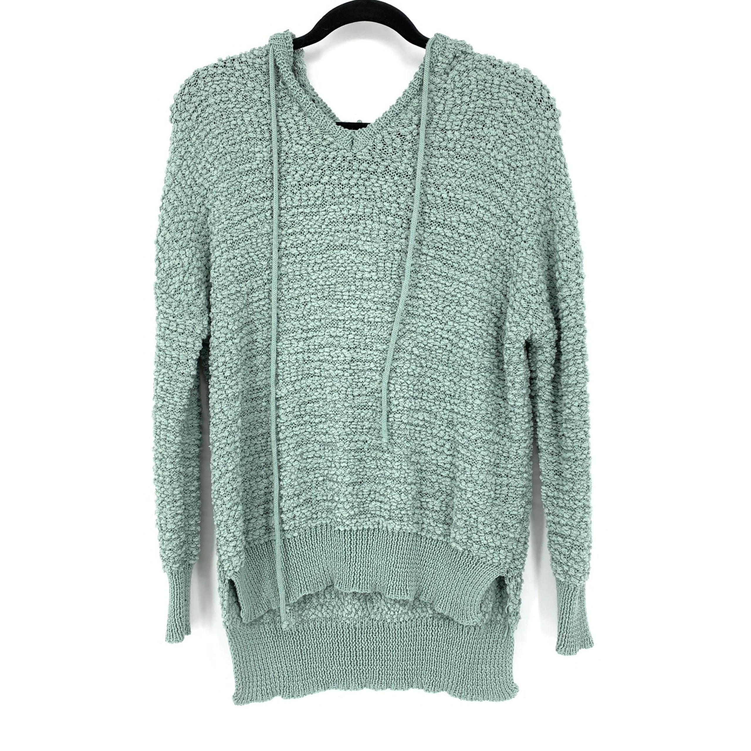 Young Fabulous and Broke Women's Size S/M Pullover Hoodie Sweater Light Green
