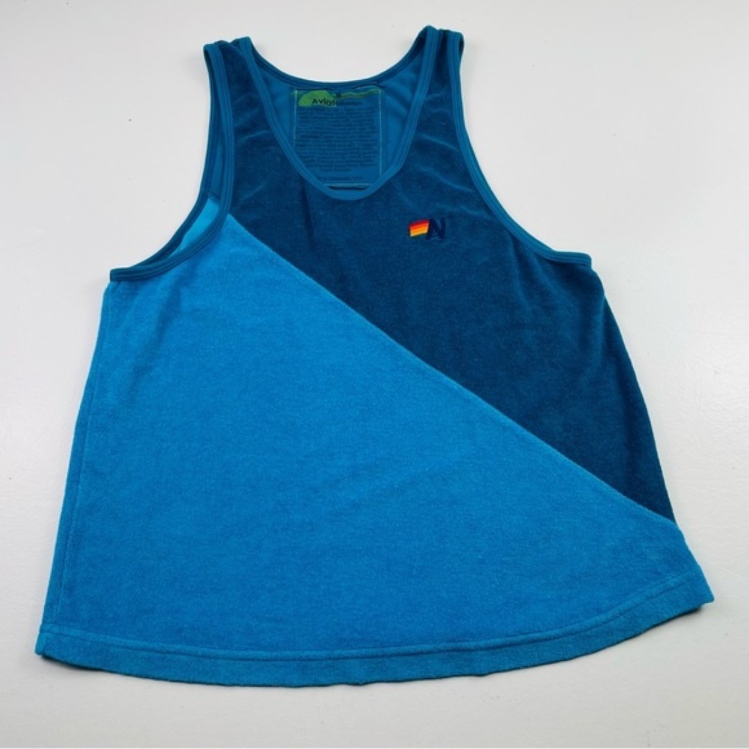 Aviator Nation Women Tank Glider Racer Size Medium