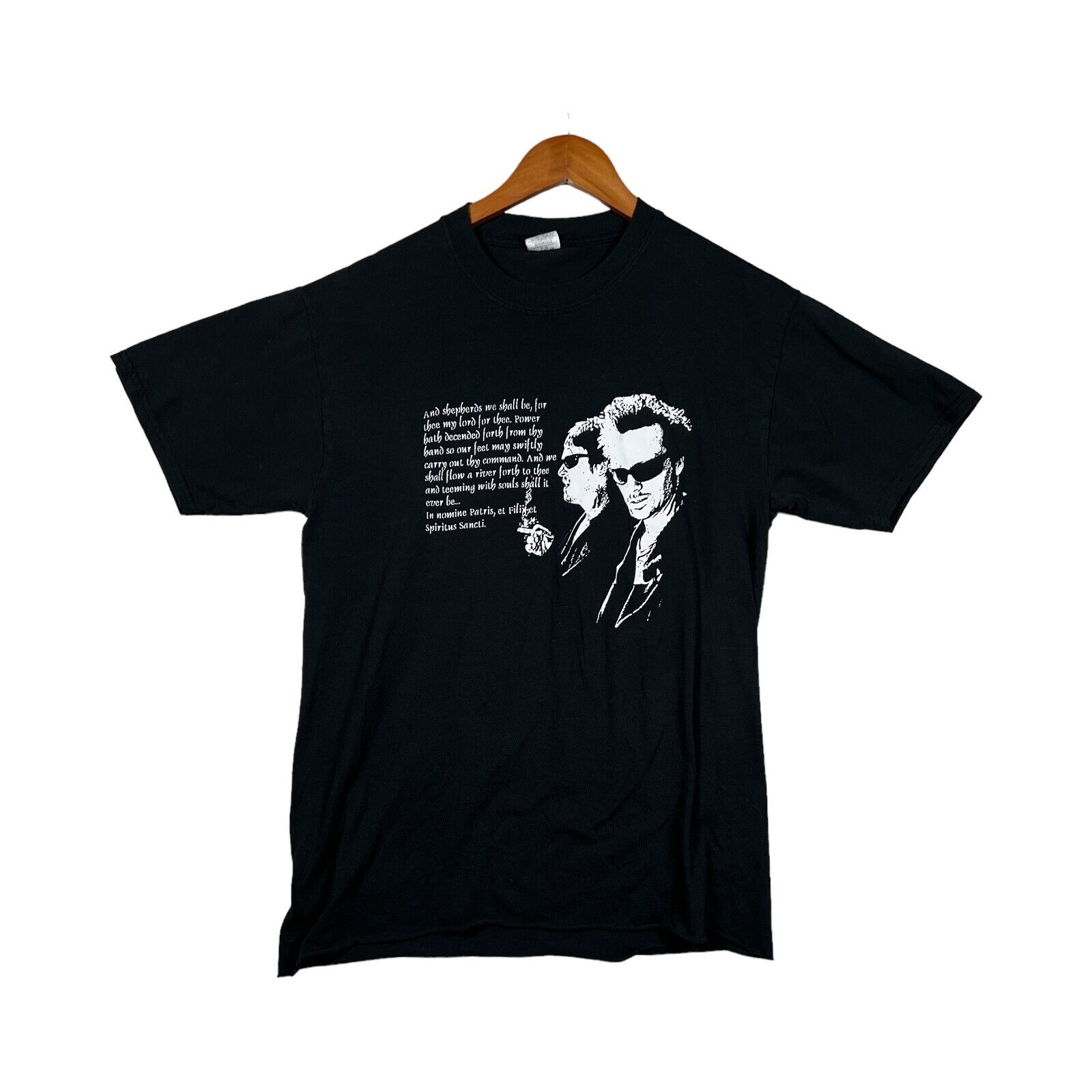 Vintage Boondock Saints Shirt Movie Promo And Shepherds We Shall Be Script M