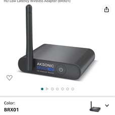 Bluetooth Receiver for Speakers AKSONIC 5.0 Wireless Audio Adapter Home Stereo T
