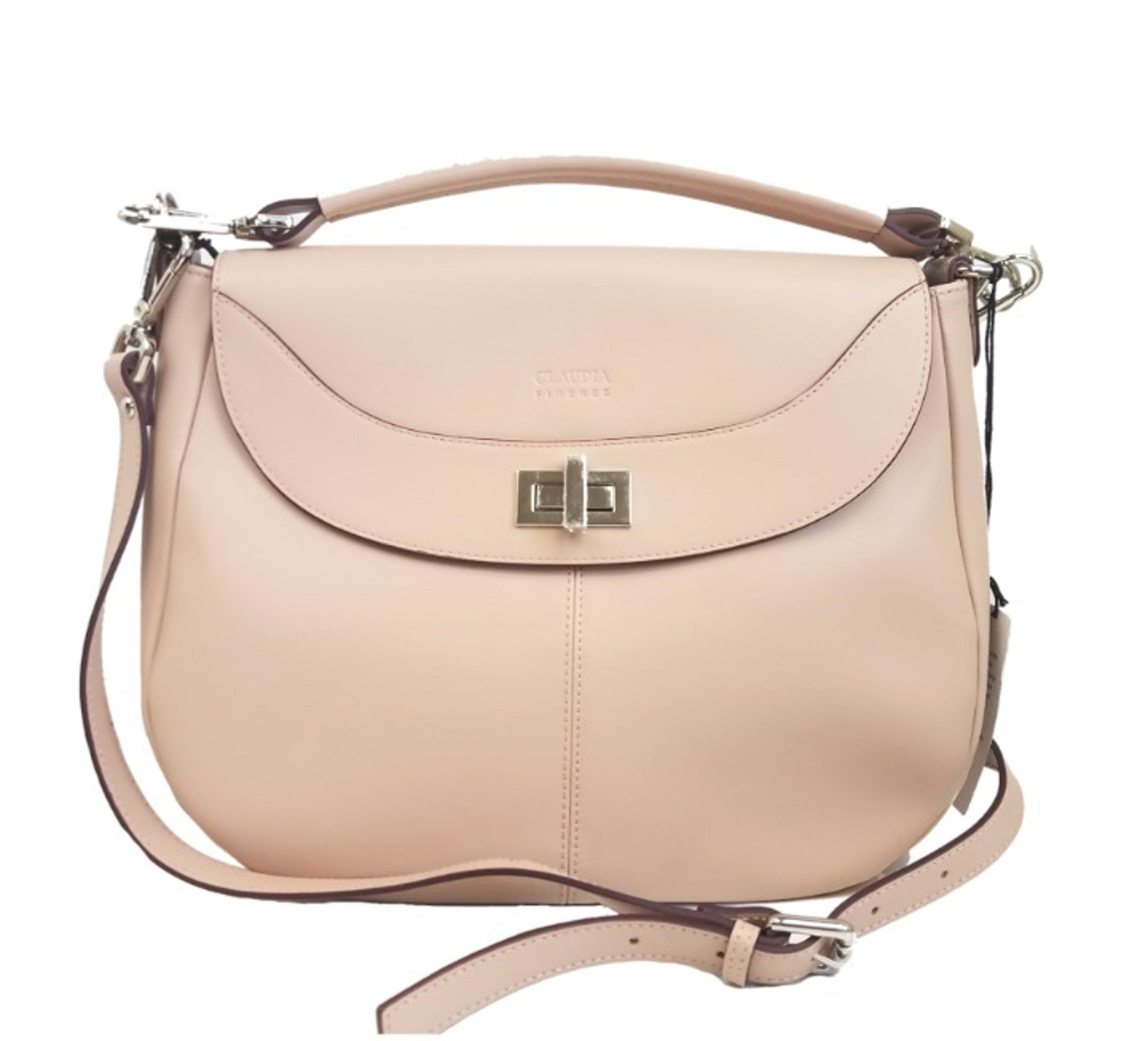 CLAUDIA FIRENZE Structured Leather Bag