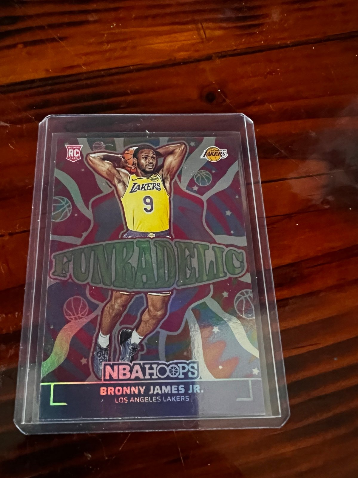 Bronny James Funkadelic Card