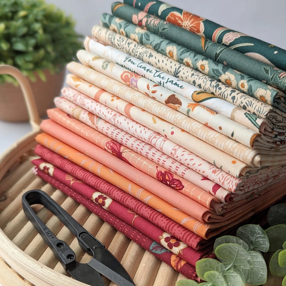 WOODLAND KEEPER | Fat Quarter Bundle | Full 16pc Collection by Maureen Cracknell