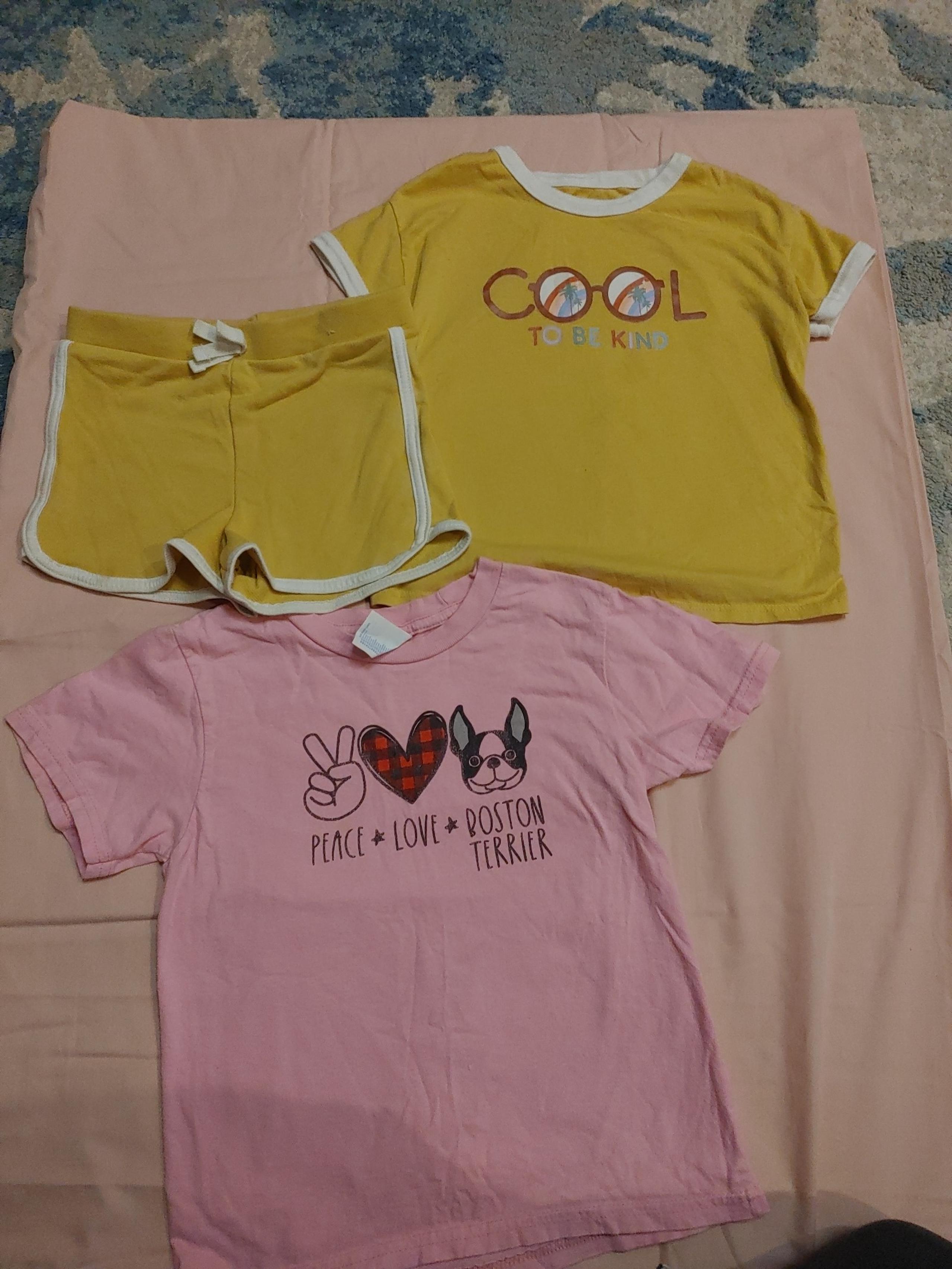 Shirt set and t shirt