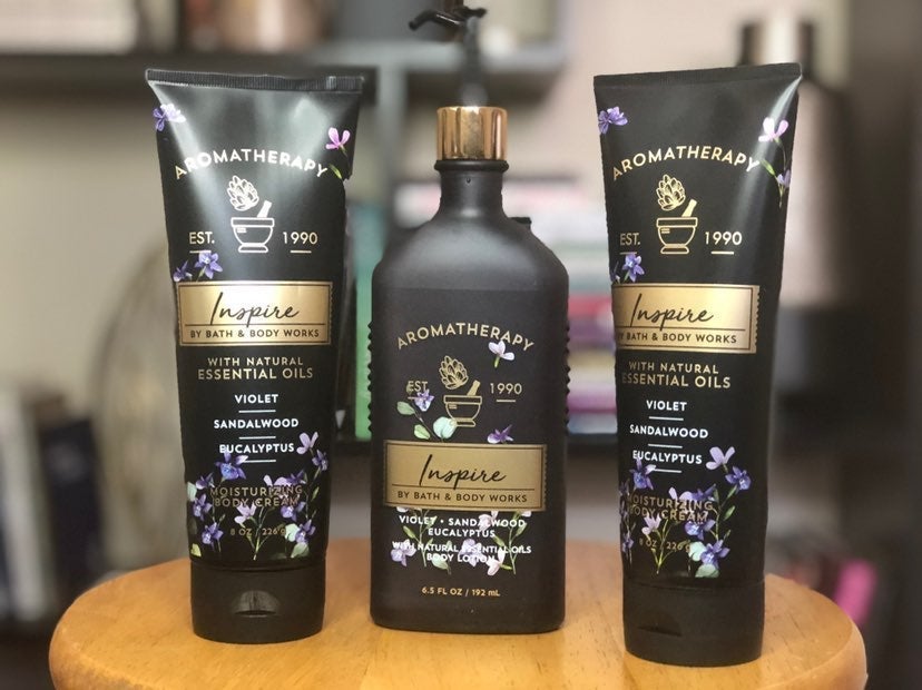 Bbw set of 3 inspire aromatherapy