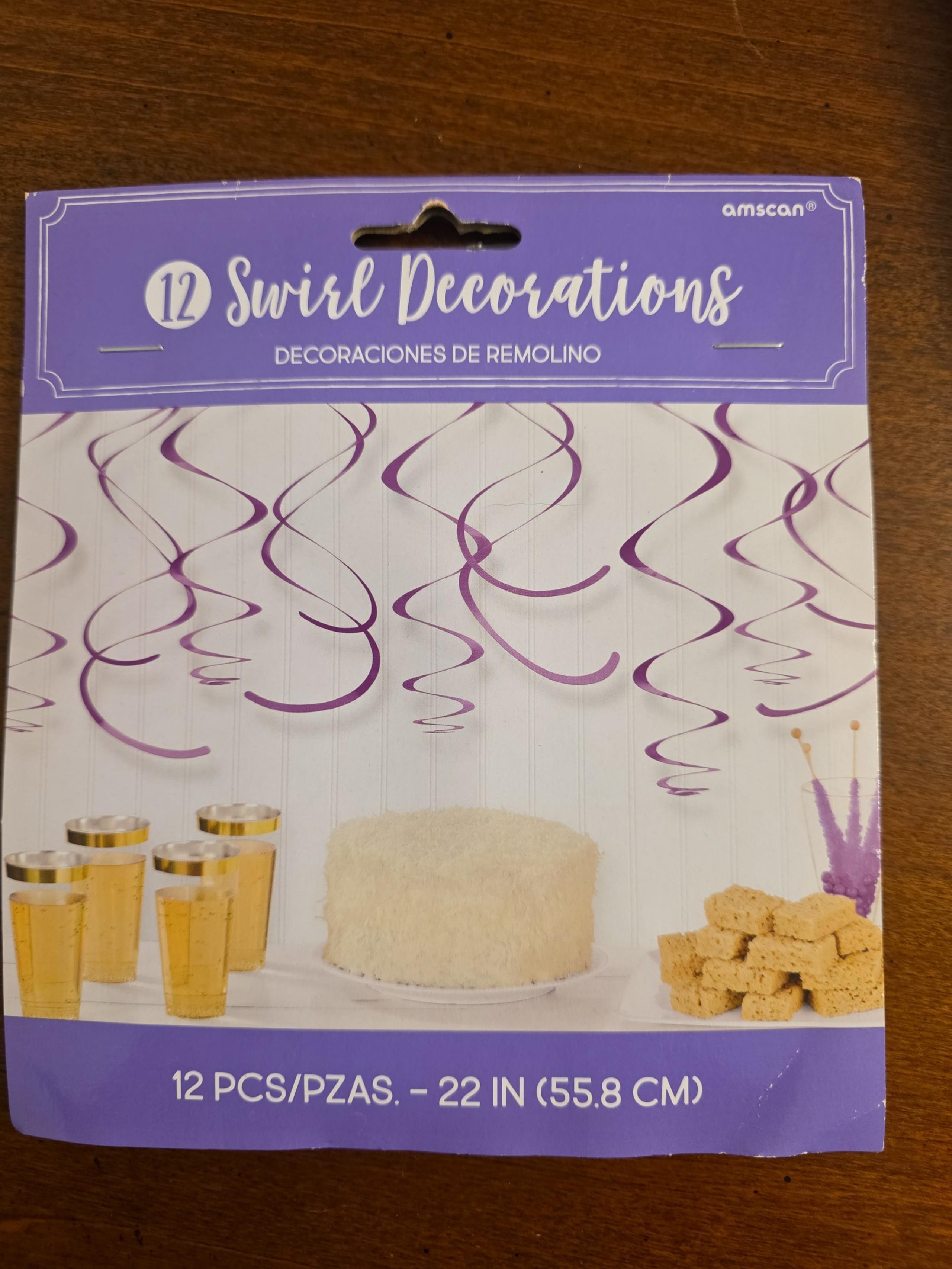 Swirl decorations