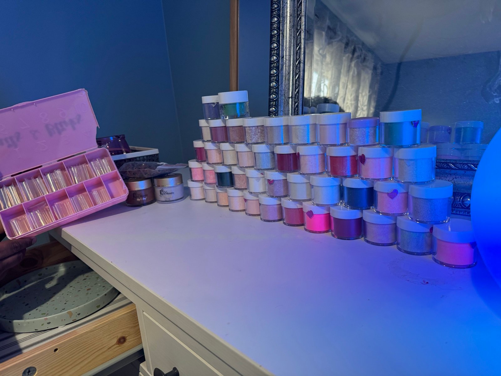 Lot of acrylics and more