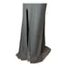 La Femme Dress Women 00 Gray Gunmetal Beaded High Neck Cut Out Formal Gown Prom