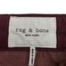 Rag & Bone Mens Pants 32 Burgundy Flat Front Straight Leg Chino Casual