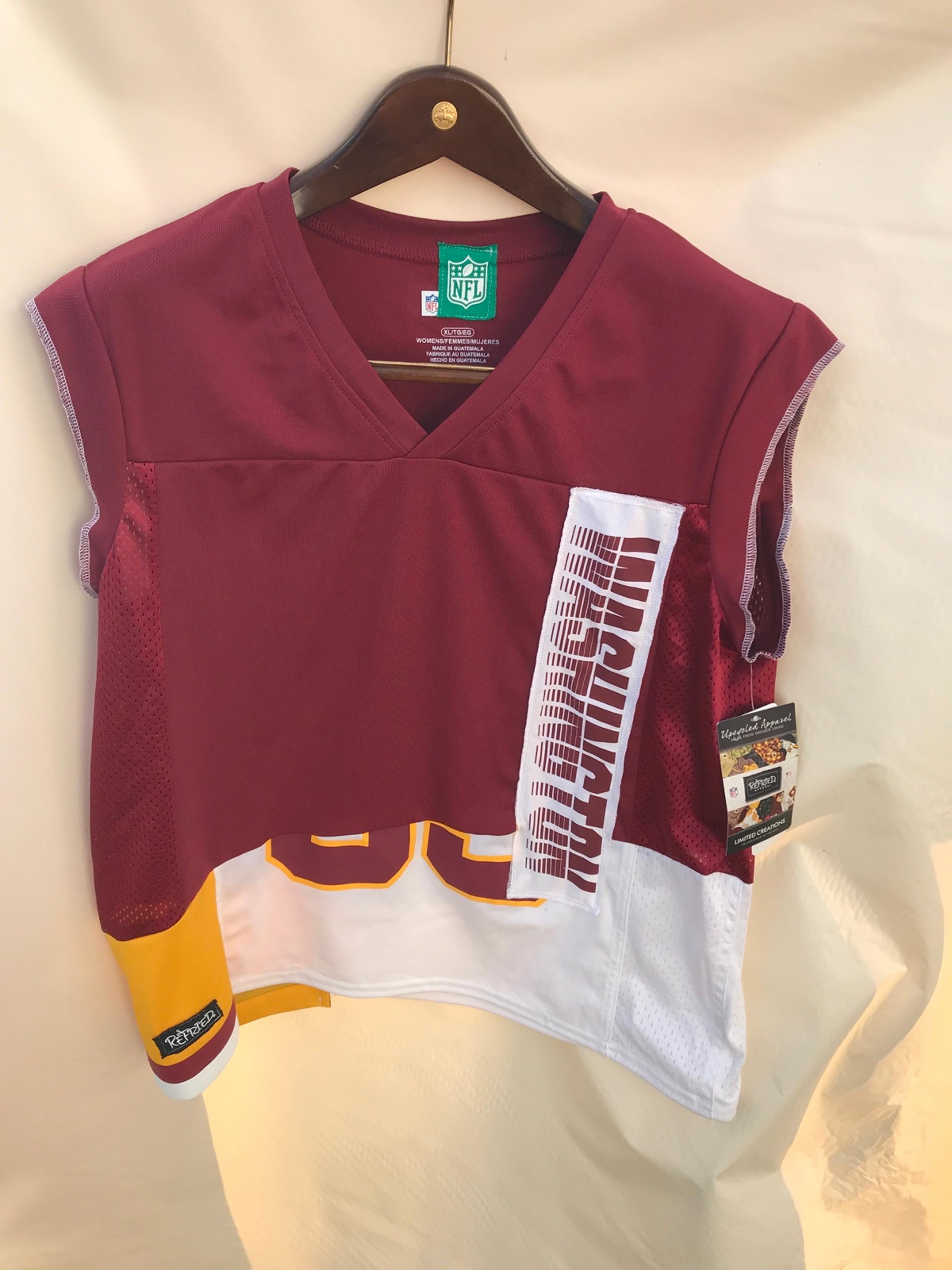 Upcycled Apparel Washington Commanders NFL Team Apparel Sleeveless Womens xLarge