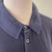 Prada Navy Polo Shirt with Chest Pocket