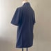 Prada Navy Polo Shirt with Chest Pocket