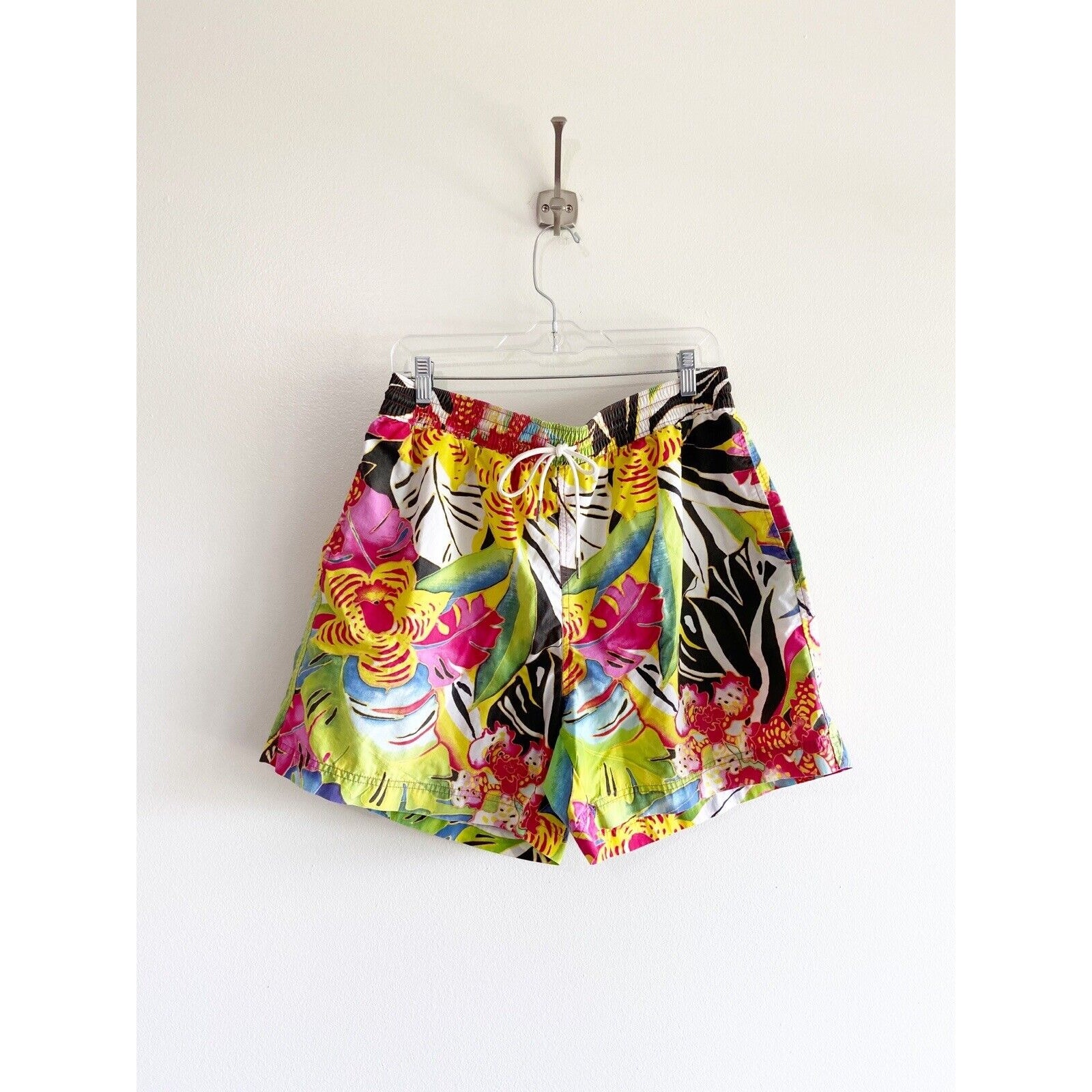 Polo Ralph Lauren Traveller Mid-Length Printed Swim Shorts multicolor palm XL