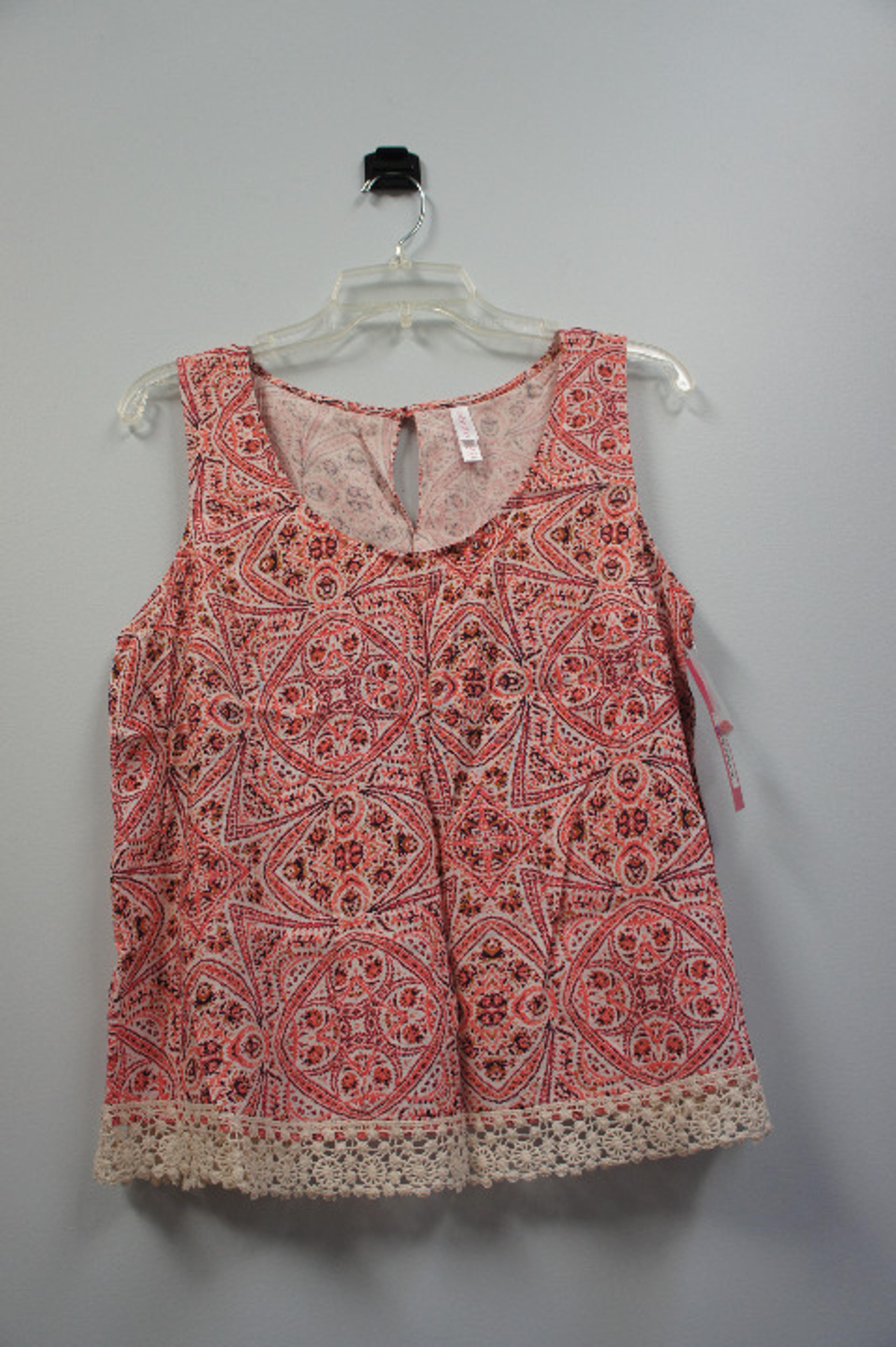 Xhilalaration sleeveless top.
