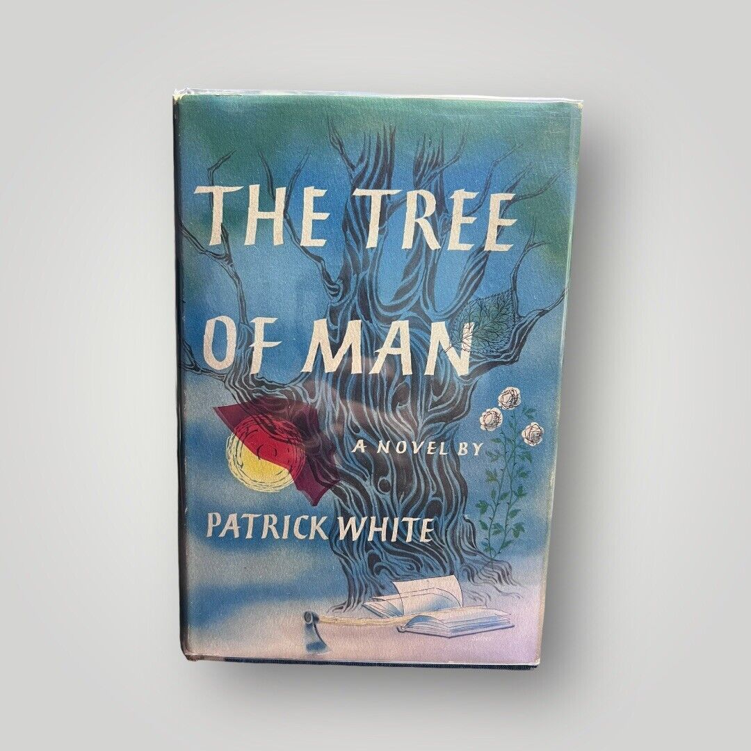 The Tree Of Man 1955 1ST Edition 3rd Print Australian Nobel Prize Winner NF VG+